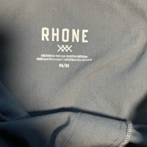 Rhone Performance Stretch 7" Inseam Shorts Charcoal Medium - Picture 6 of 6